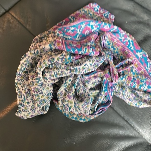 Lucky Brand Top Women Size S Multicolored Lightweight Slightly Sheer - Picture 10 of 13